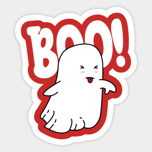 Boo! Sticker